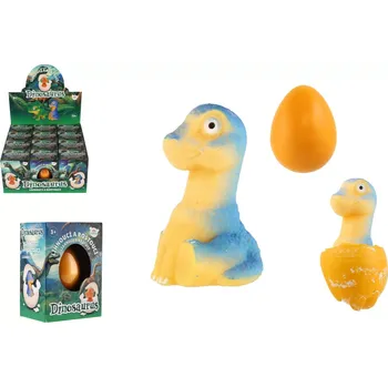Figurka Teddies Dinosaurus líhnoucí a rostoucí z vajíčka v 12 ks v boxu