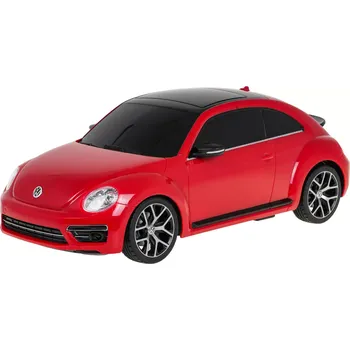RC model auta rc auto volkswagen beetle 1:14 rastar červené