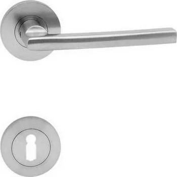 Dveřní kování COBRA spol. s r.o. Kování rozetové BEÁTA nerez klika/klika, rozeta kulatá cylindrická