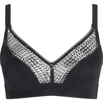 Dámské spodní prádlo Podprsenka bez kostic CHANTELLE (13WP0-02), Barva černá, Velikost 90F