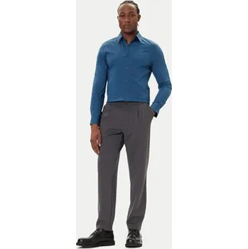 Pánská košile Calvin Klein Košile LV04LB145G Modrá Slim Fit XS