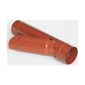 okap OKAPY Klapka pro sběr dešťové vody 120mm cihlová