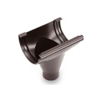 okap PLASTOVÉ OKAPY Žlabový kotlík 90/50 mm hnědý