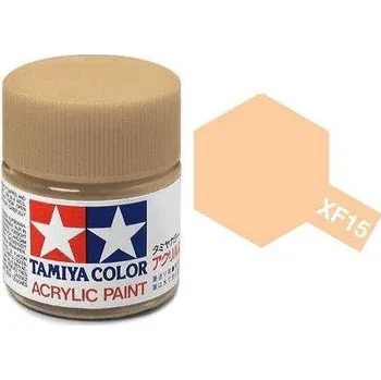 Akrylová barva Tamiya XF-15 Flat Flesh 10ml