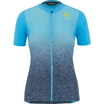 cyklistický dres KARPOS Cyklistický dres s krátkým rukávem - VERVE EVO W - modrá