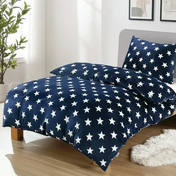 Povlečení Jemné mikroplyš povlečení Homa US DEBORAH STAR 140x200 cm