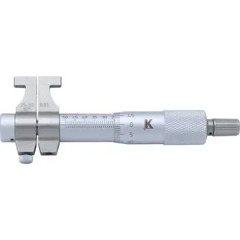 Dutinový mikrometr 25-50mm 0,01mm DIN 863 , Kmitex KCZ-7096