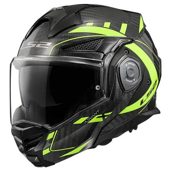 Helma na motorku LS2 FF901 ADVANT X C FUTURE H-V YELLOW-06 XL