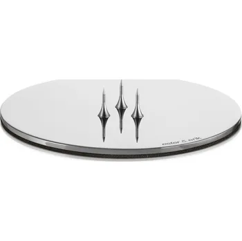 Svícen Kovový svícen Plate "Silver Shiny" Ester & Erik