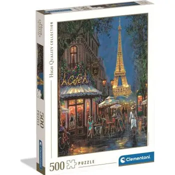 Puzzle Puzzle 500 elementów. HQ Night at the Eiffel Cafe (PL)