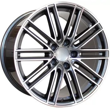 Alu kolo Alu kola Racing Line B1274, 20x8.5 5x130 ET50, šedivá + leštění