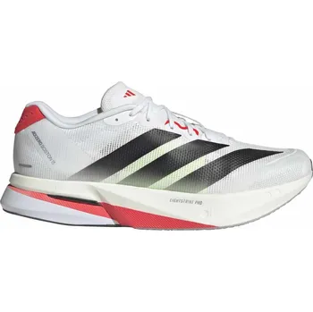 Pánská sportovní obuv Pánské běžecké boty adidas ADIZERO BOSTON 13 bílé JS4932 - EUR 46 | UK 11 | US 11,5