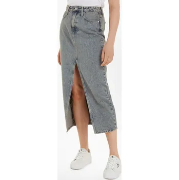 Dámské tričko Calvin Klein Jeans Dámské Front Split Sukně Modrá M/L (2328156)