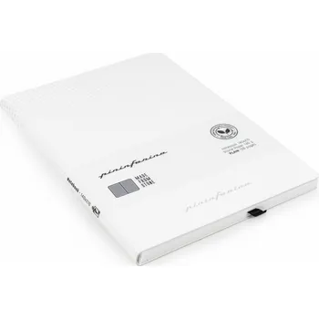 Diář Pininfarina Segno, Notes z kamenného papíru voděodolný Pininfarina Flexi linkovaný A5, 128 stran, bílý - Formadore