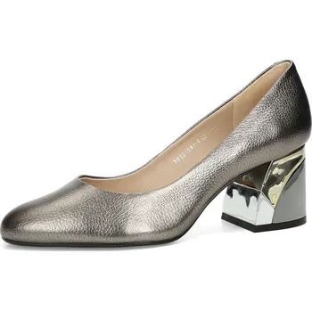 Dámské lodičky ETIMEĒ dámské kožené lodičky - metalické