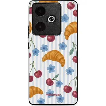 Pouzdro na mobilní telefon Lesklý kryt Mobiwear Glossy - Realme GT 7T - GP85G Croissanty (Prémiové lesklé pouzdro, obal, kryt Mobiwear Glossy na mobil Realme GT 7T - GP85G Croissanty, materiál Plast + TPU silikon - krytí po všech stranách, neošoupatelný potisk, tenké provedení,)