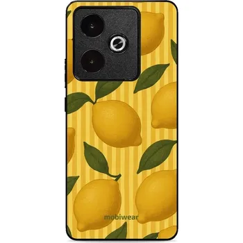 Pouzdro na mobilní telefon Lesklý kryt Mobiwear Glossy - Realme GT 7T - GP81G Citrony (Prémiové lesklé pouzdro, obal, kryt Mobiwear Glossy na mobil Realme GT 7T - GP81G Citrony, materiál Plast + TPU silikon - krytí po všech stranách, neošoupatelný potisk, tenké provedení, možnost)