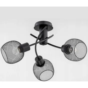 STROPNÍ SVÍTIDLO STROPNÍ SVÍTIDLO ALFA WATSA 25793 ČERNÁ