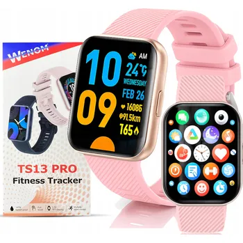 Chytré hodinky Chytré Hodinky Wenom TS 13 Pro růžové
