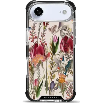 Pouzdro na mobilní telefon Odolný obal Mobiwear MagSafe Elite Bumper - Apple iPhone Air - D002D Rozkvetlá louka (Odolný kryt, pouzdro, obal Mobiwear Elite Bumper na mobil Apple iPhone Air - D002D Rozkvetlá louka, materiál Plast + TPU silikon + kov - zesílená ochrana telefonu, podpo