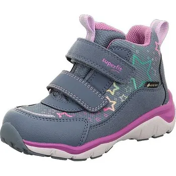 Dívčí tenisky SUPERFIT dívčí koníkové tenisky SPORT5 1-000249-8030-2 růžové/modré GORETEX 26