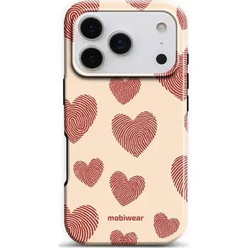 Pouzdro na mobilní telefon Odolný obal Mobiwear Elite Pro - Apple iPhone 17 Pro - EP93E Otisk srdce (Odolné pouzdro, obal kryt Mobiwear Elite Pro - maximální ochrana mobilu Apple iPhone 17 Pro - EP93E Otisk srdce, zesílené hrany, přesné výřezy, pohodlné držení, odolná grafika,)