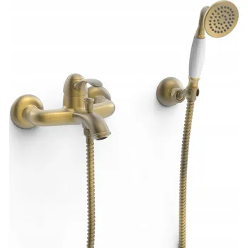 Vodovodní baterie Nástěnná vanová baterie TRES Monoclasic