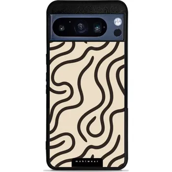 Pouzdro na mobilní telefon Lesklý kryt Mobiwear Glossy - Google Pixel 8 Pro - GA60G Linky (Prémiové lesklé pouzdro, obal, kryt Mobiwear Glossy na mobil Google Pixel 8 Pro - GA60G Linky, materiál Plast + TPU silikon - krytí po všech stranách, neošoupatelný potisk, tenké provedení,)