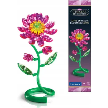 kreativní sada Kvetoucí křišťálový klenot – květ lotosu – věda a kreativita od CRA-Z-ART