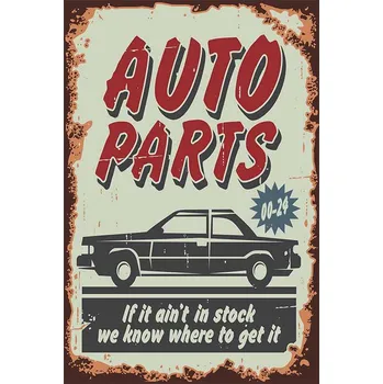 Plechová cedule Cedule Auto Parts