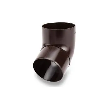 okap PLASTOVÉ OKAPY Svodové koleno 100mm 87st. hnědé