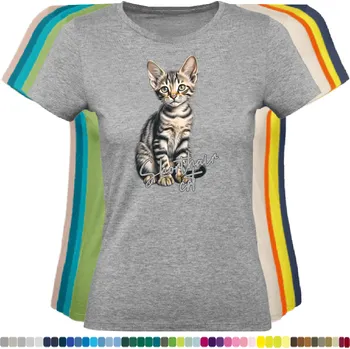 Dámské tričko damske-levne-bavlnene-tricko-digitalni-potisk-kratkosrsta-britska-kocka Barva: Grey melange - šedá směs, velikost: M