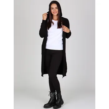 Dámský svetr EVONA a.s. Dámský kardigan KEIKO černá - KEIKO ČERNÁ UNI
