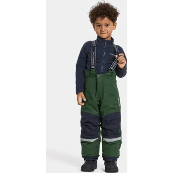 Dětské zimní kalhoty Didriksons Idre pine green - ROSTOUCÍ velikost 80