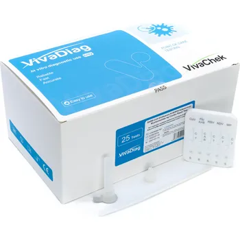 Diagnostický test 6v1 - Respirační multitest - VivaDiag - 25ks