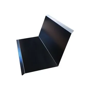 Plech Lemování ke zdi VRCHNÍ šíře 250mm délka 2m černá RAL 9005