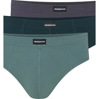 Slipy KALHOTKY CLASSIC 3P 1446 K669 AW 25 ZELENO-GRAFITOVÝ L