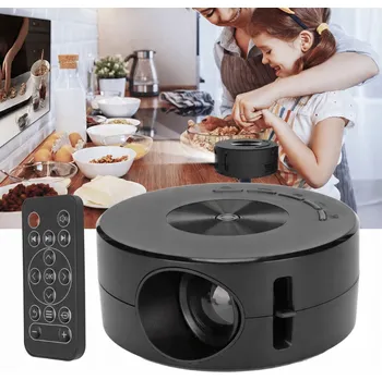 Projekční technika Mini přenosný projektor pro chytré telefony, černý 83208