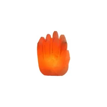 Stojací lampa Himalájská solná lampa RUKA (DLAŇ)