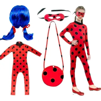 Dětský kostým Beruška s parukou a doplňky 98-110 S