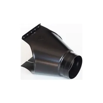 okap OKAPY Žlabový kotlík 250mm/svod 80mm černý