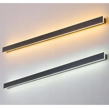 Nástěnné svítidlo Bar-T - Moderní nástěnné svítidlo / Stropní Svítidlo 120 cm 39W Černý