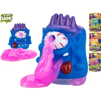 Modelovací hmota Super Goo Brainboooom příšerka 6 cm se slizem - mix variant či barev