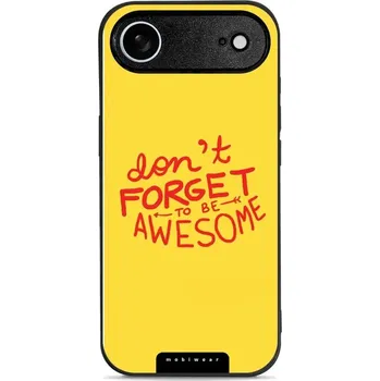 Pouzdro na mobilní telefon Lesklý kryt Mobiwear Glossy - Apple iPhone Air - G076G Awesome (Prémiové lesklé pouzdro, obal, kryt Mobiwear Glossy na mobil Apple iPhone Air - G076G Awesome, materiál Plast + TPU silikon - krytí po všech stranách, neošoupatelný potisk, tenké provedení,)
