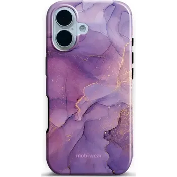 Pouzdro na mobilní telefon Odolný obal Mobiwear Elite Pro - Apple iPhone 17 - EP20E Fialový mramor (Odolné pouzdro, obal kryt Mobiwear Elite Pro - maximální ochrana mobilu Apple iPhone 17, zesílené hrany, přesné výřezy, pohodlné držení, odolná grafika, kvalitní materiály)