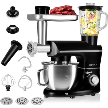 Kuchyňský robot Kuchyňský robot Zeegma PLANEET MULTI BLACK 1900 W černý