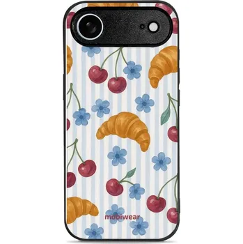 Pouzdro na mobilní telefon Lesklý kryt Mobiwear Glossy - Apple iPhone Air - GP85G Croissanty (Prémiové lesklé pouzdro, obal, kryt Mobiwear Glossy na mobil Apple iPhone Air - GP85G Croissanty, materiál Plast + TPU silikon - krytí po všech stranách, neošoupatelný potisk, tenké)