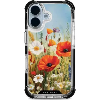 Pouzdro na mobilní telefon Odolný obal Mobiwear MagSafe Elite Bumper - Apple iPhone 17 - D010D Letní louka (Odolný kryt, pouzdro, obal Mobiwear Elite Bumper na mobil Apple iPhone 17 - D010D Letní louka, materiál Plast + TPU silikon + kov - zesílená ochrana telefonu, podpora MagSafe