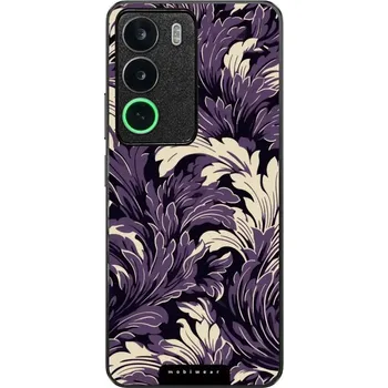 Pouzdro na mobilní telefon Lesklý kryt Mobiwear Glossy - Realme C71 - GA46G Fialové rostliny (Prémiové lesklé pouzdro, obal, kryt Mobiwear Glossy na mobil Realme C71 - GA46G Fialové rostliny, materiál Plast + TPU silikon - krytí po všech stranách, neošoupatelný potisk, tenké)