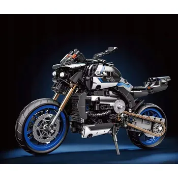 ostatní stavebnice Stavební Stavebnice Damaha Motorka 820 dílů Modré | ShaGoLand